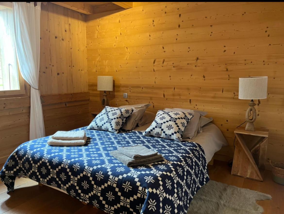 Le Chalet Du Cret - 8 Pers, Tout Confort Avec Jacuzzi Notre-Dame-de-Bellecombe Kültér fotó